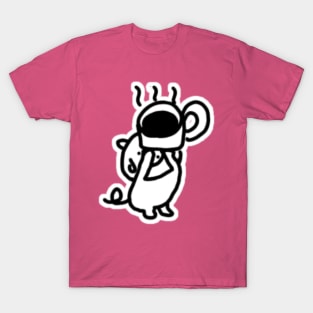 Coffee Boo the kawaii pig. T-Shirt